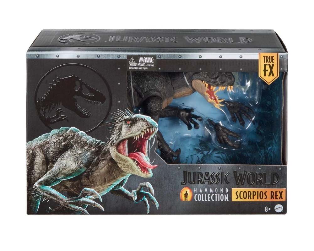 Mattel Jurassic World Hammond Collection Scorpios Rex Articulated Action Figure